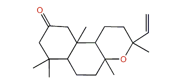 Decahydro-3,4a,7,7,10alpha-pentamethyl-3-vinyl-1H-benzo[f]chromen-9(10bH)-one